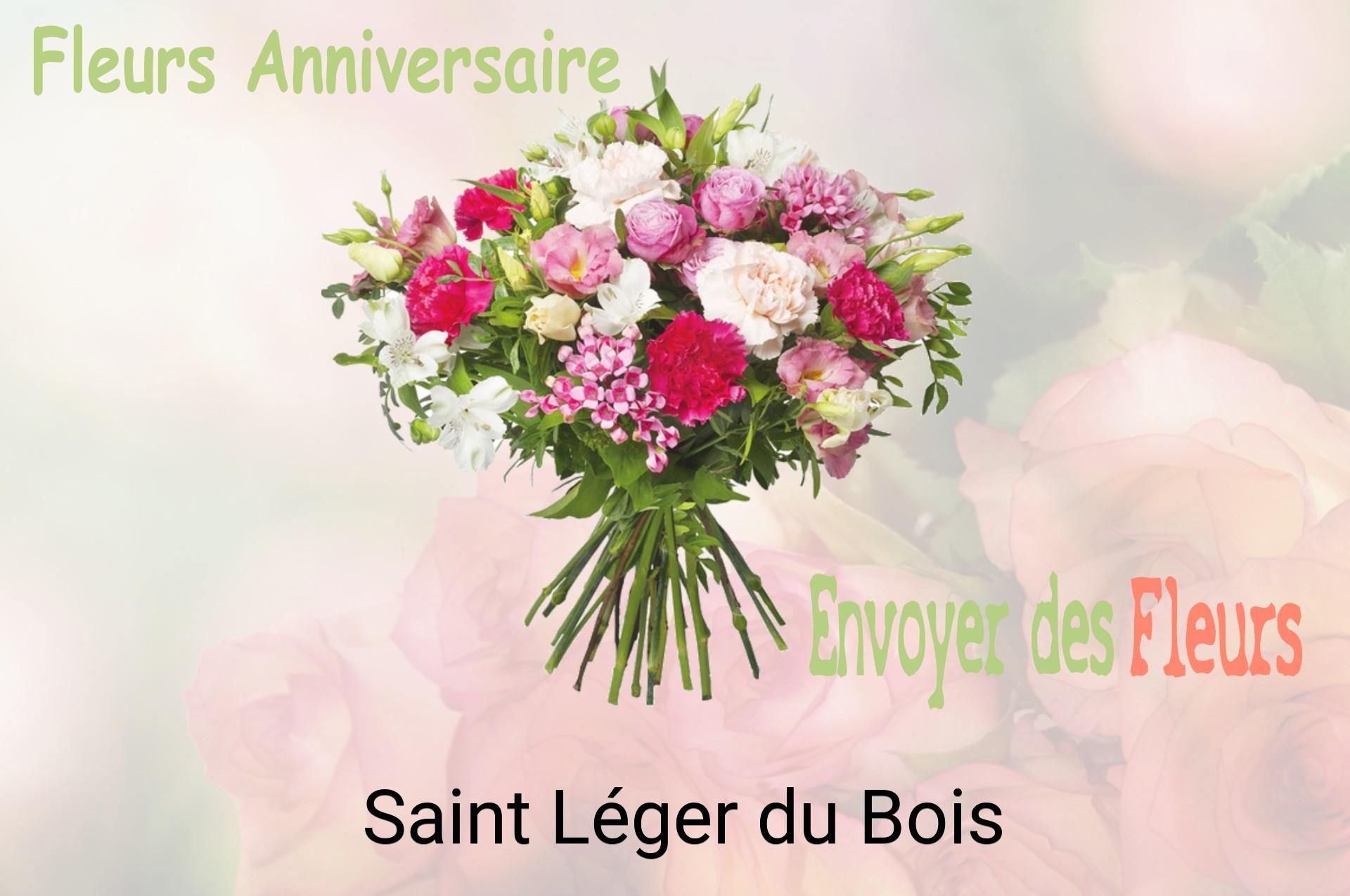 Bouquet de fleurs d’anniversaire livré à Saint-Léger-du-Bois