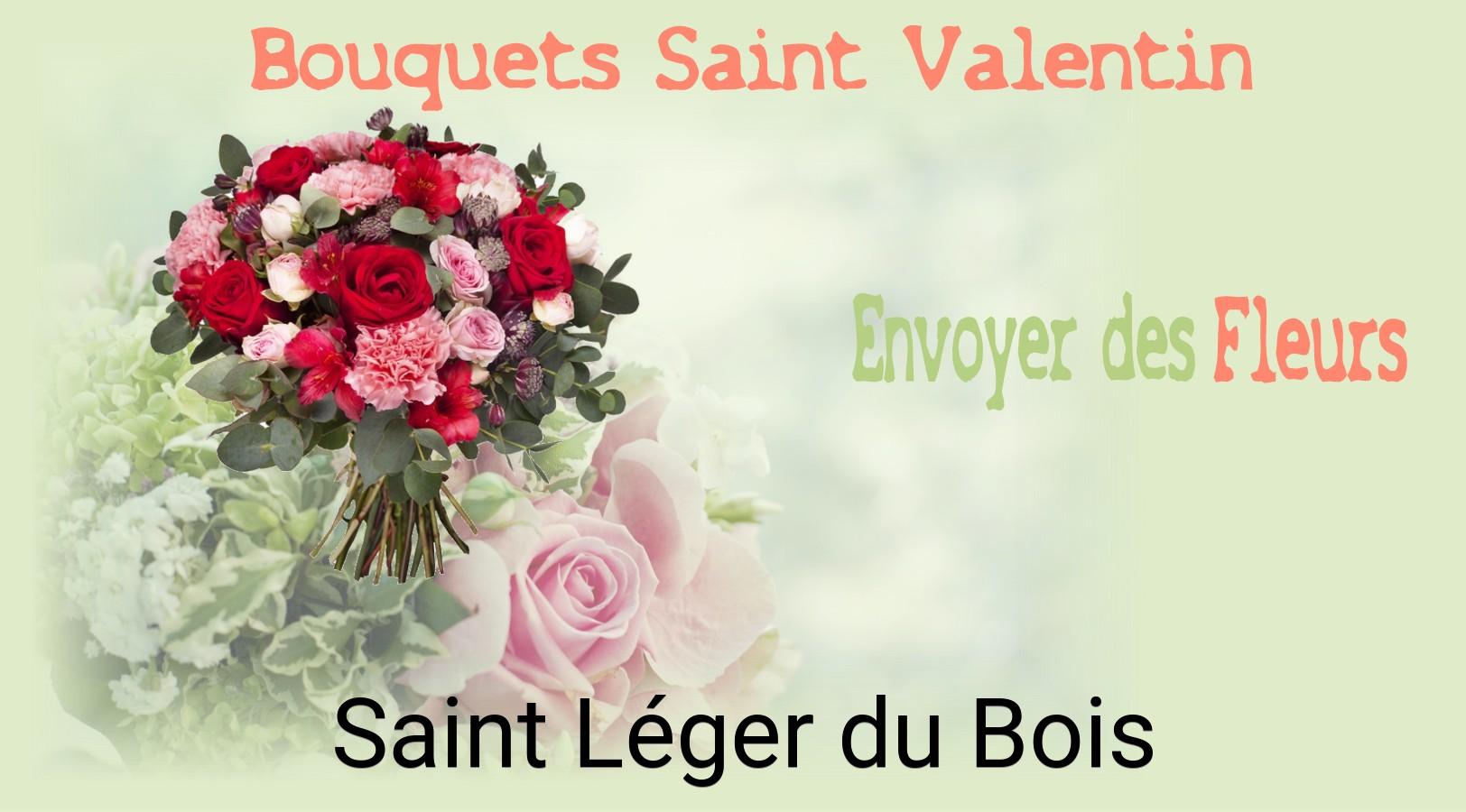 Roses de Saint-Valentin livrées à Saint-Léger-du-Bois